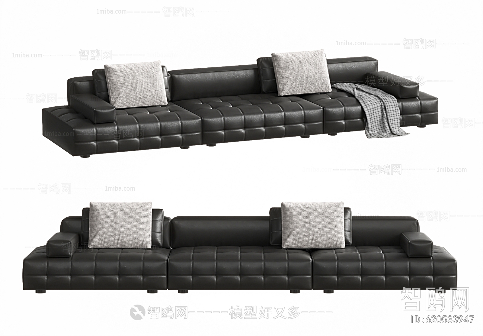 Modern Multi Person Sofa