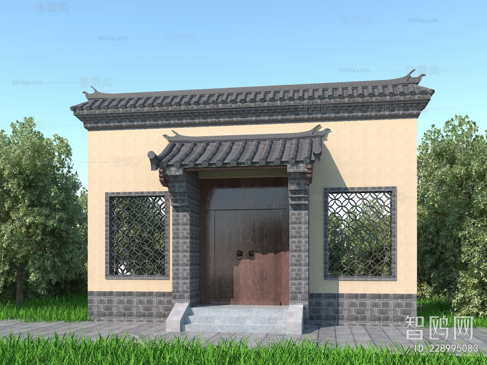 Chinese Style Facade Element