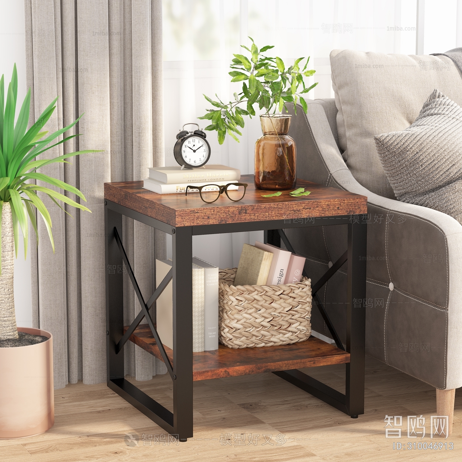 Retro Style Side Table/corner Table