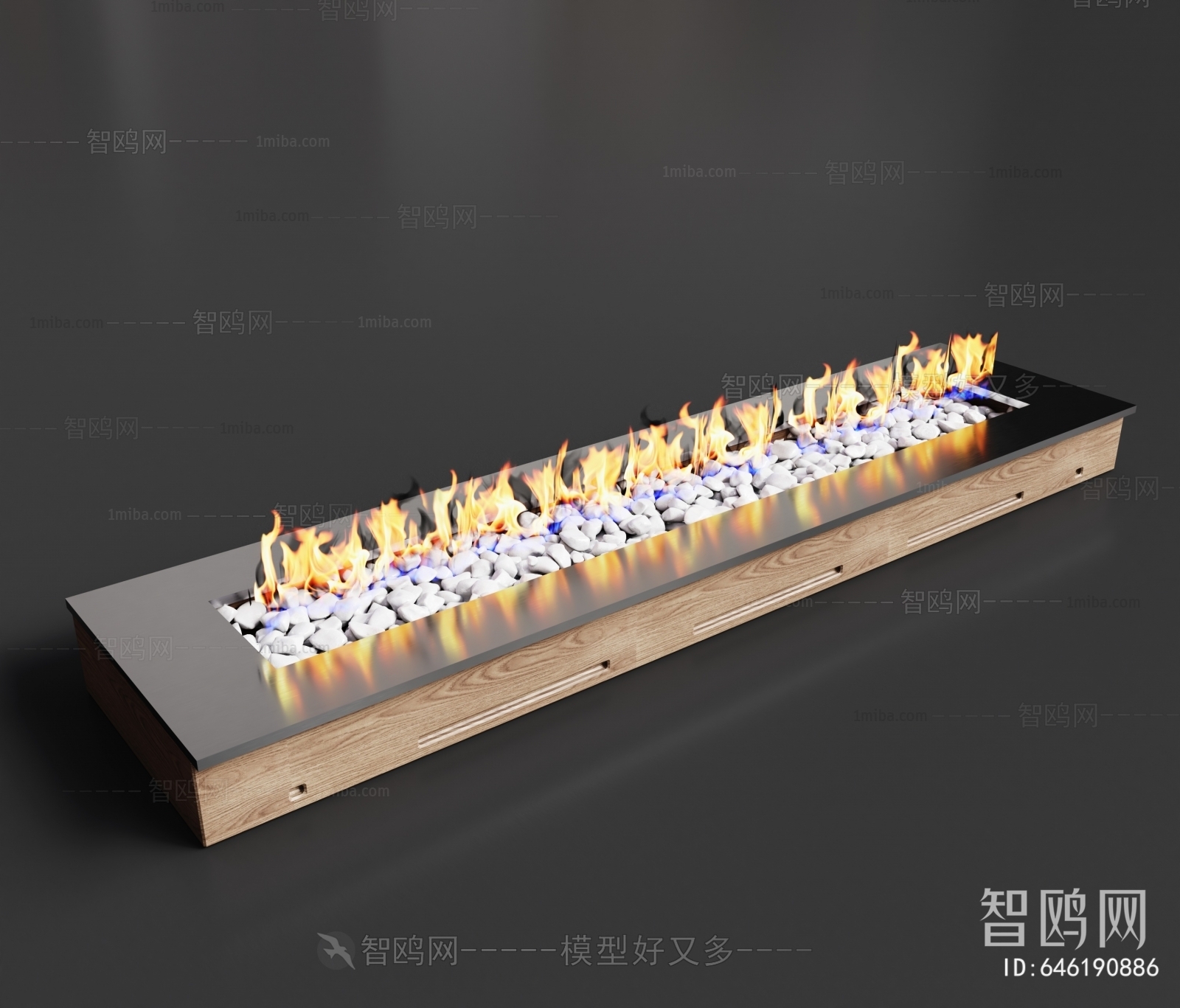 Modern Electronic Fireplace