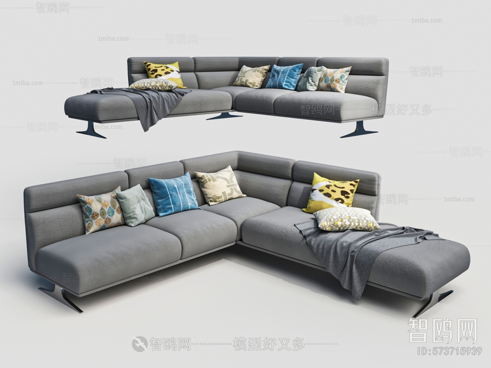 Modern Multi Person Sofa