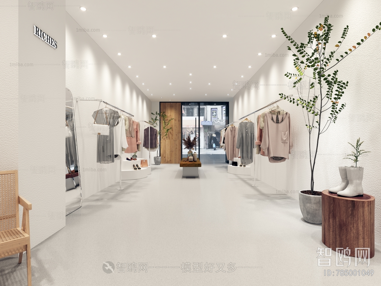 Wabi-sabi Style Clothing Store