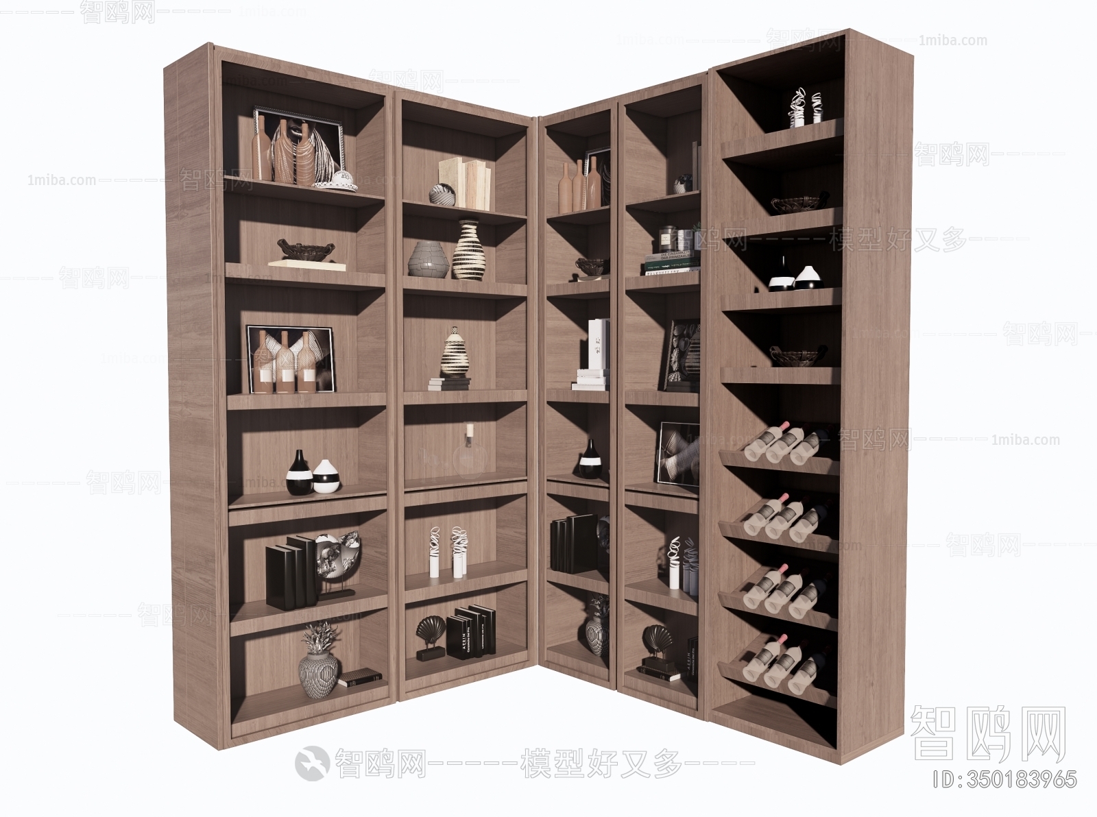 New Chinese Style Wine Cabinet