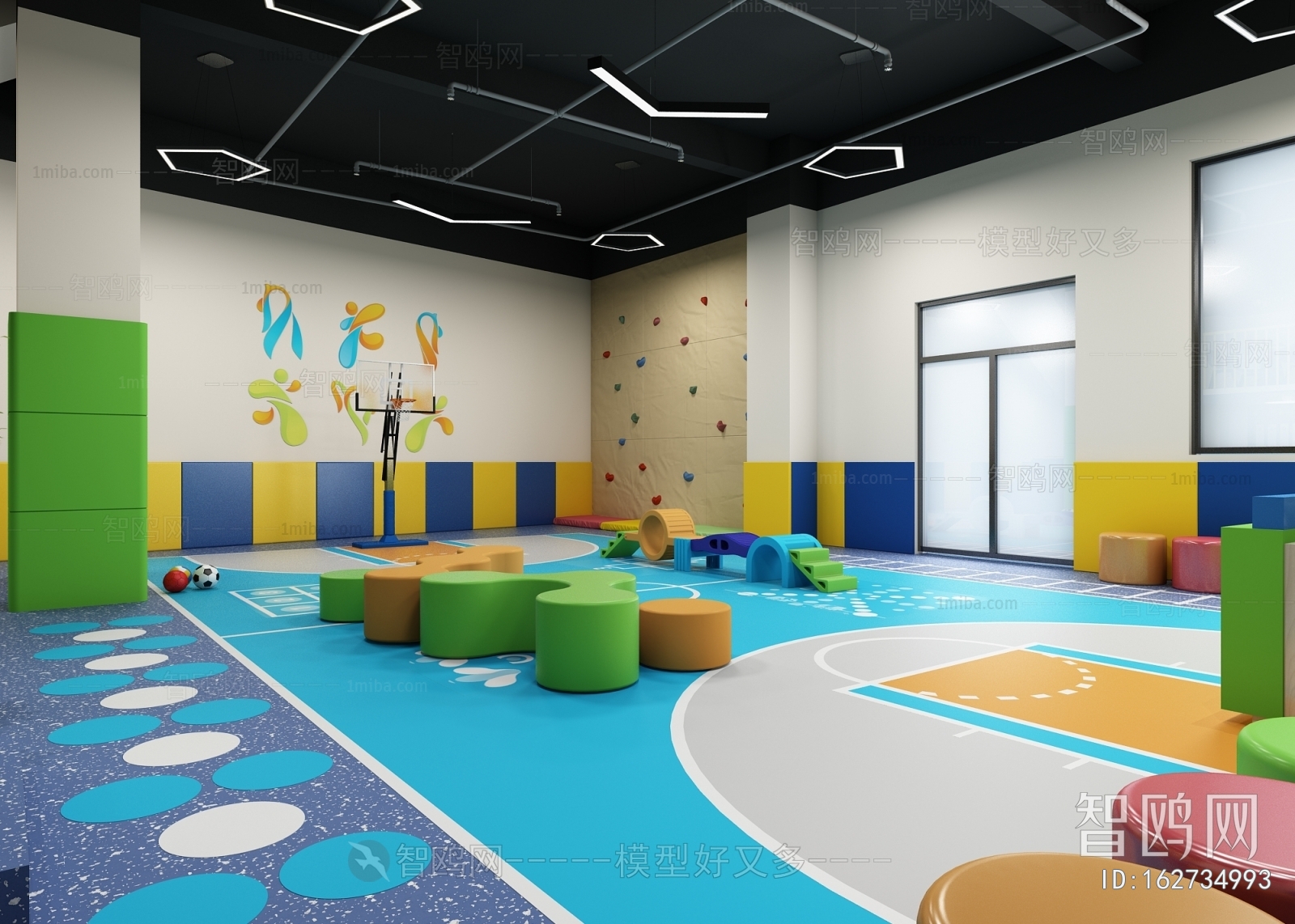 Modern Children's Playroom