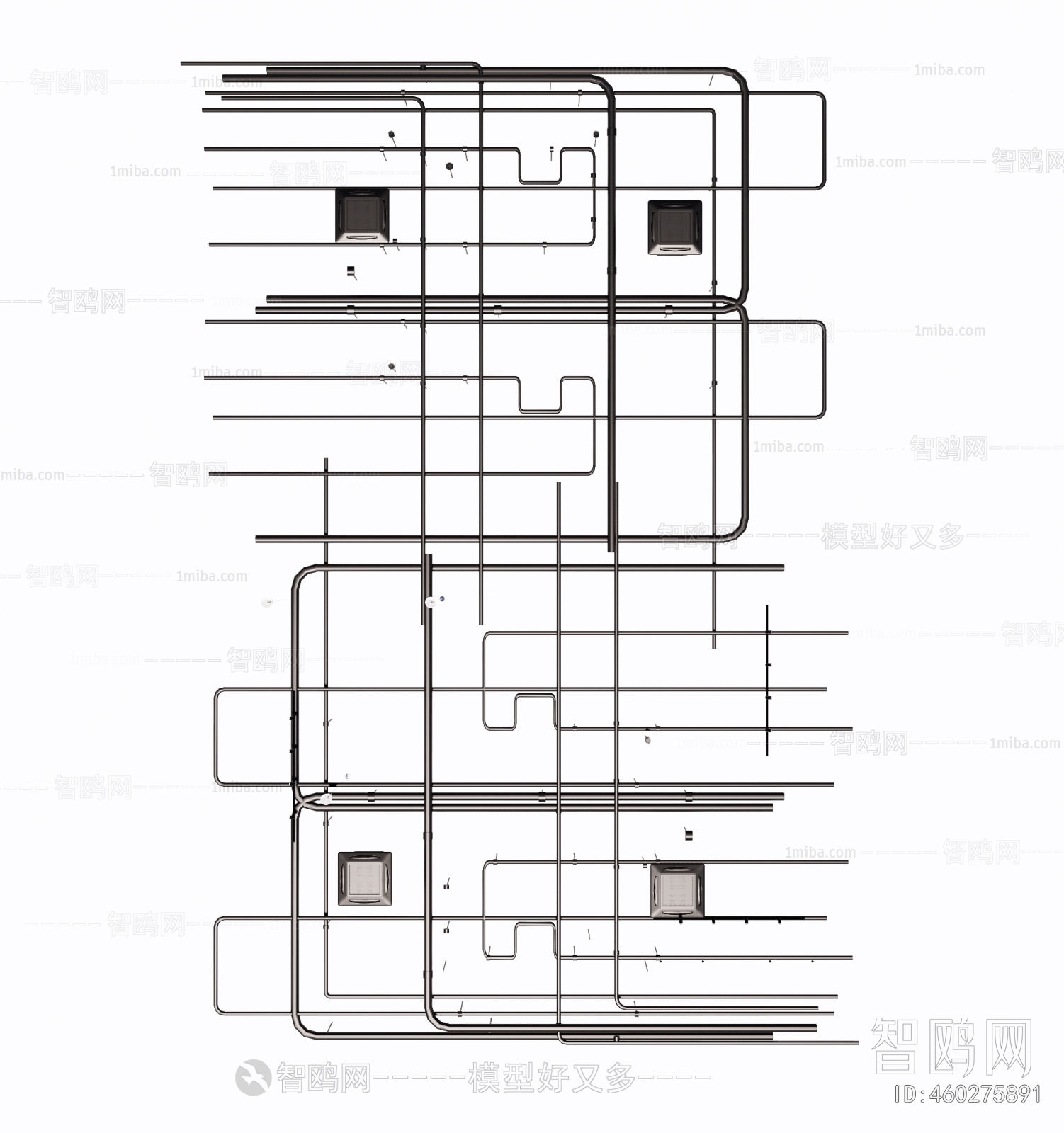 工业风消防管道