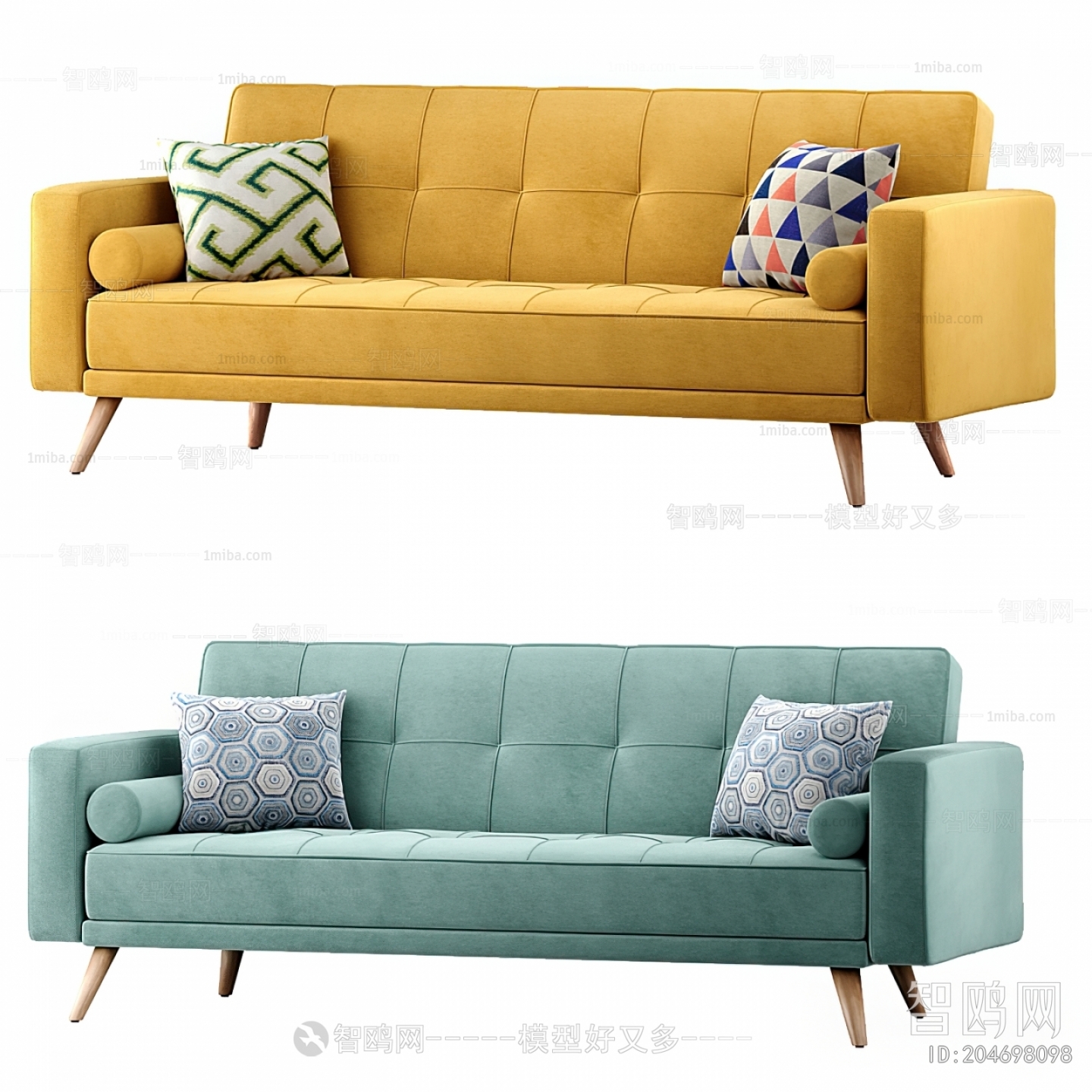 Modern Multi Person Sofa