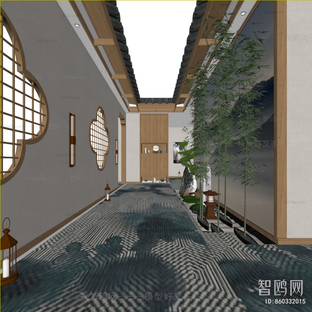 New Chinese Style Corridor