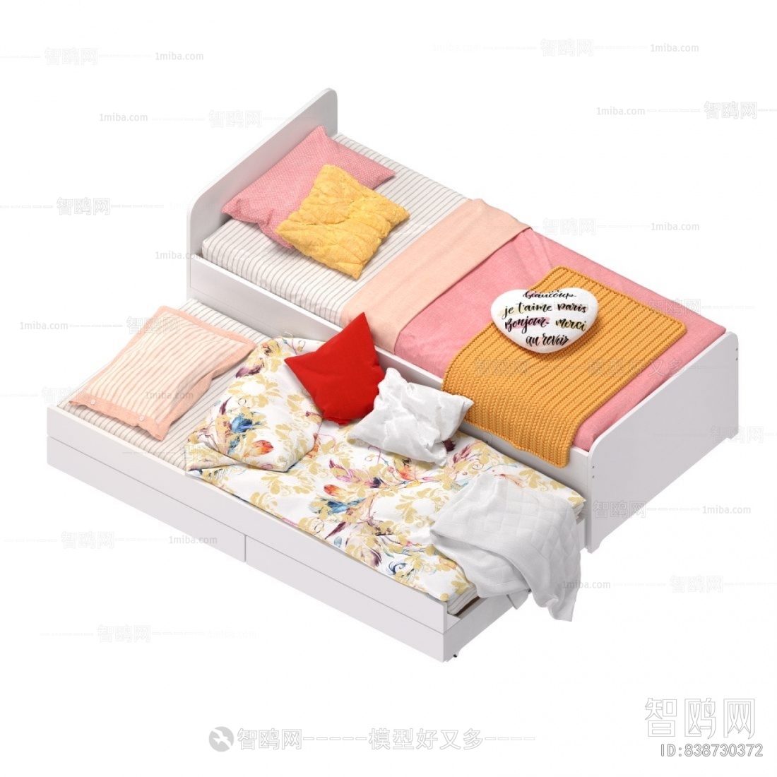 现代儿童床