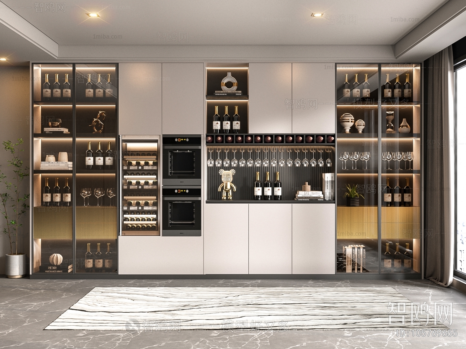 Modern Wine Cabinet