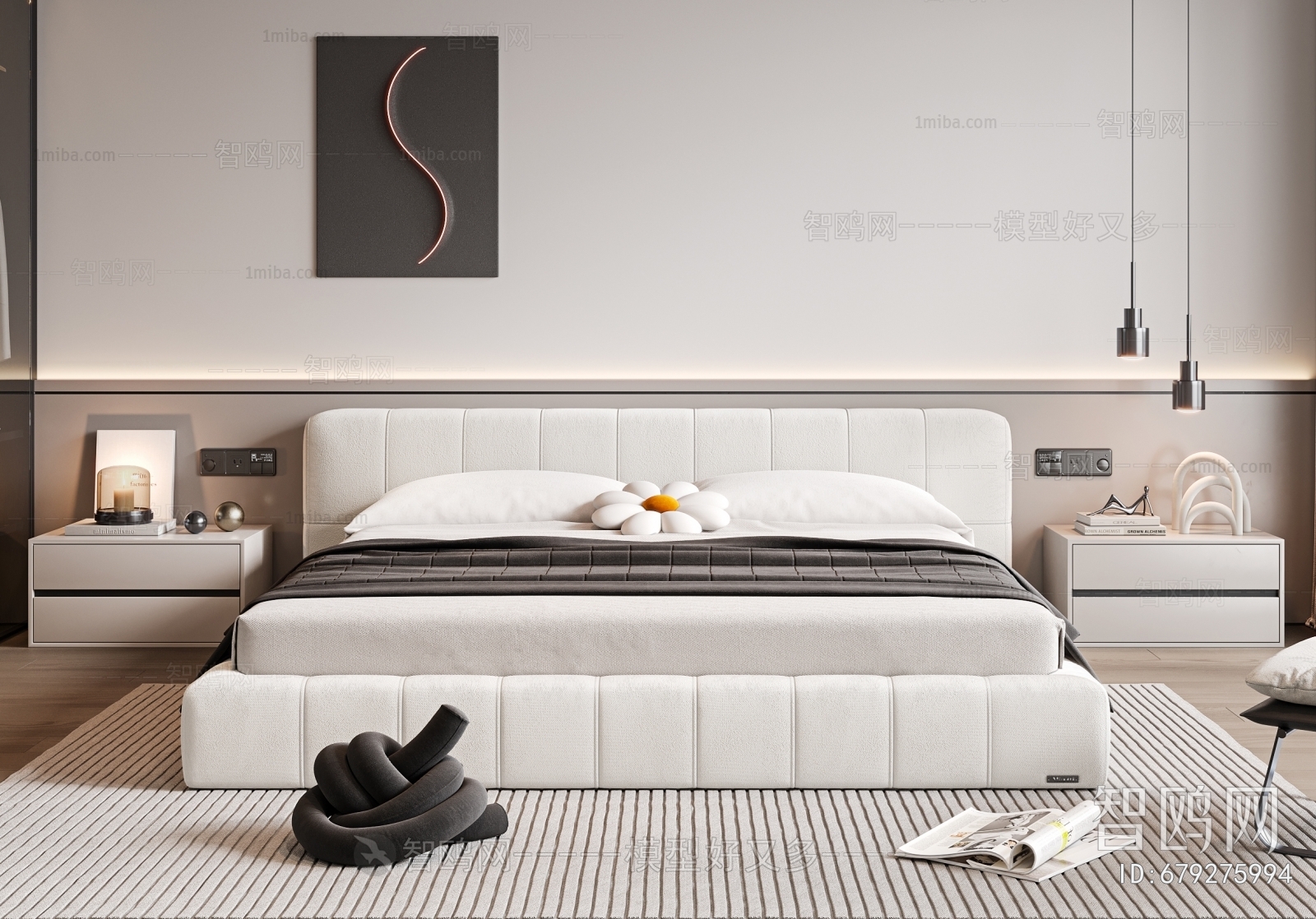 Modern Double Bed