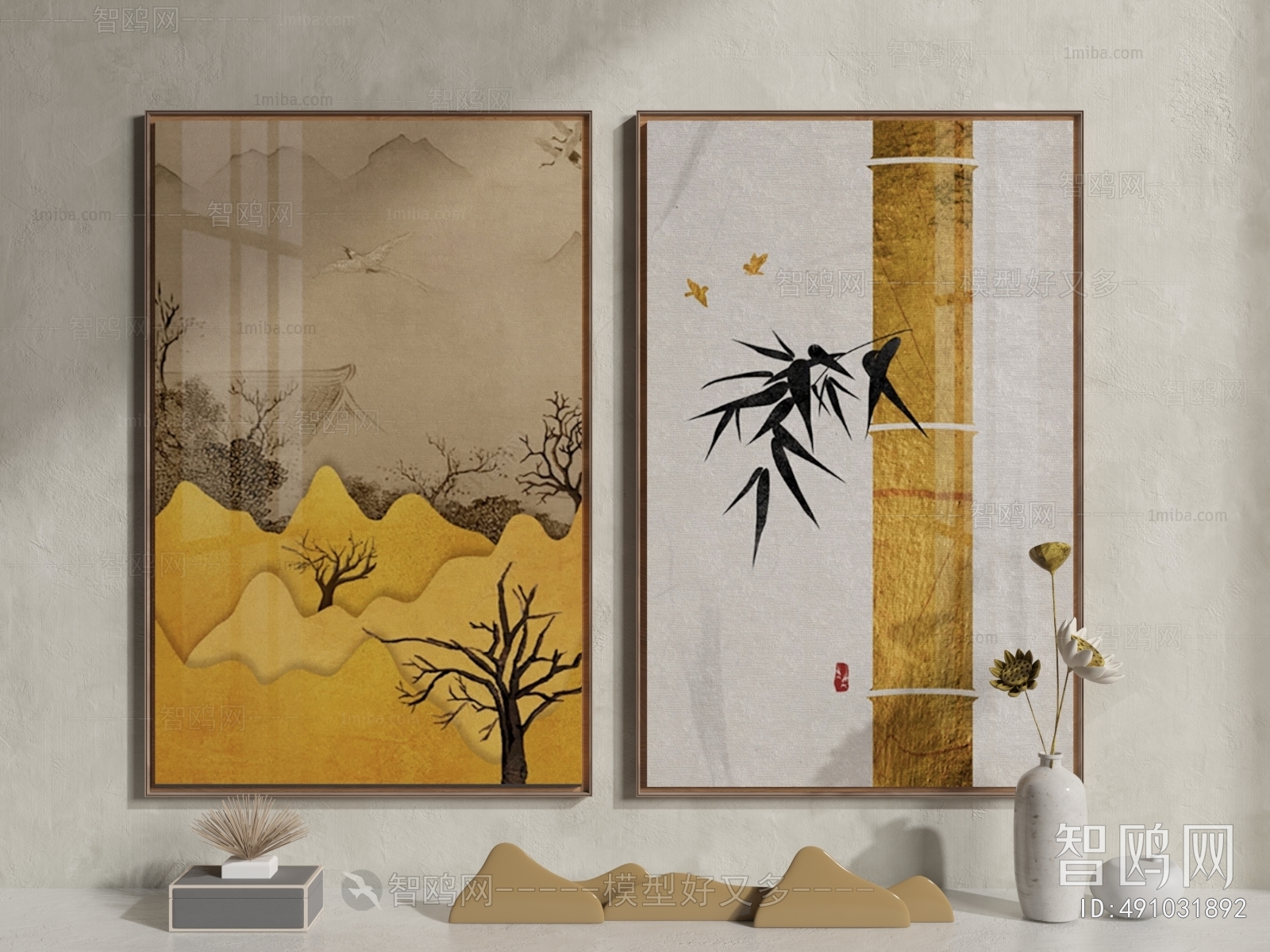 New Chinese Style Painting