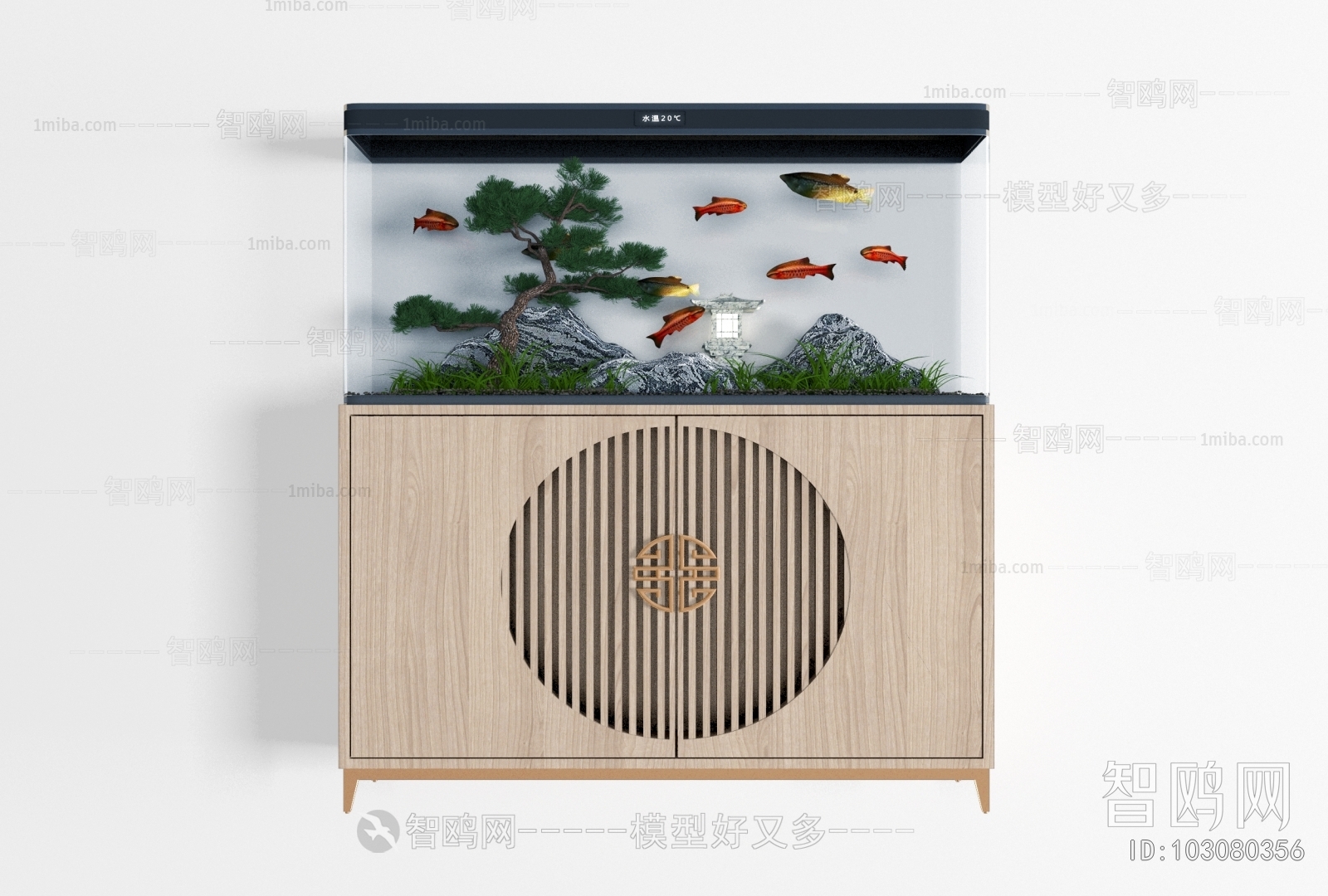 New Chinese Style Fish Tank