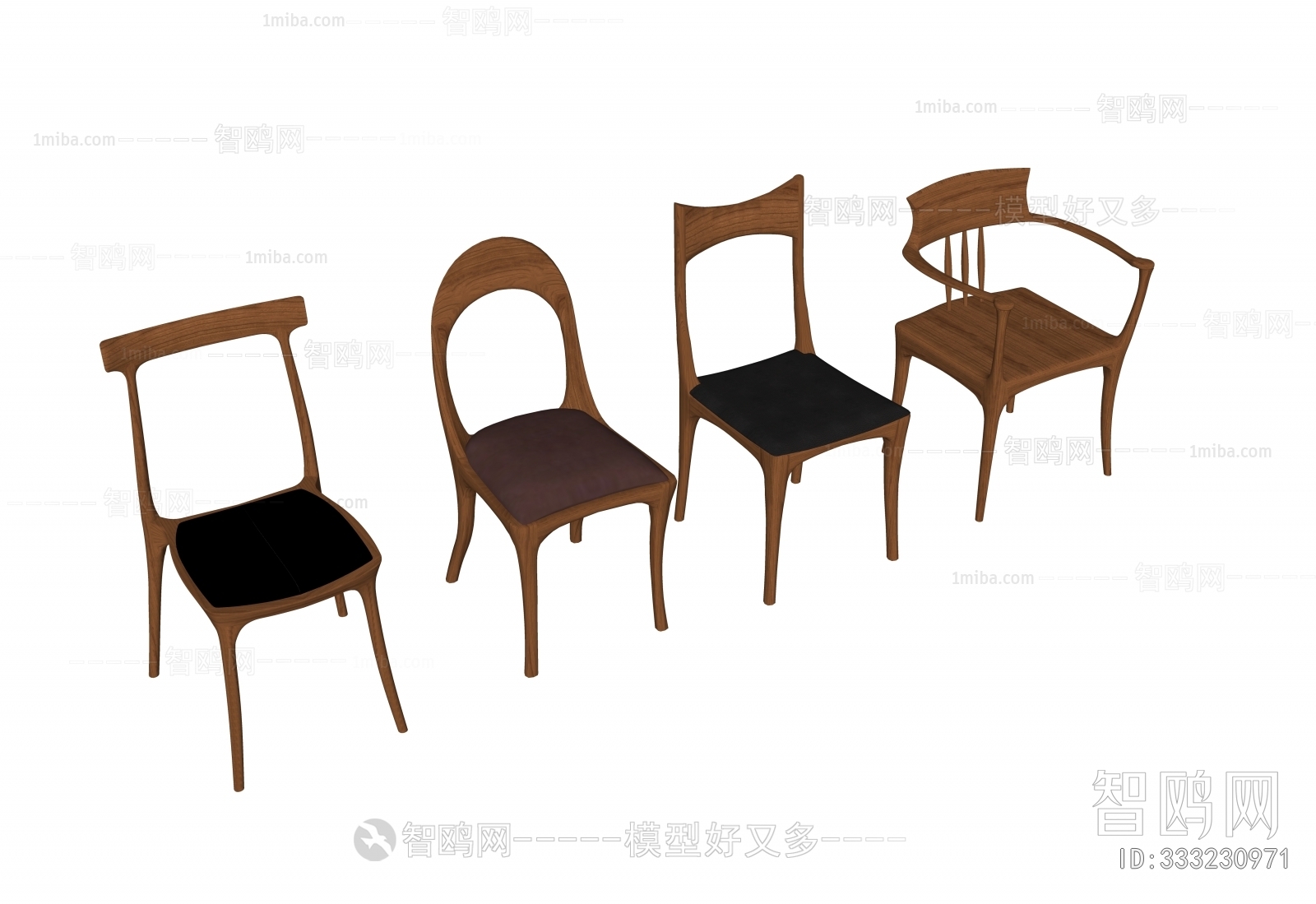 New Chinese Style Single Chair