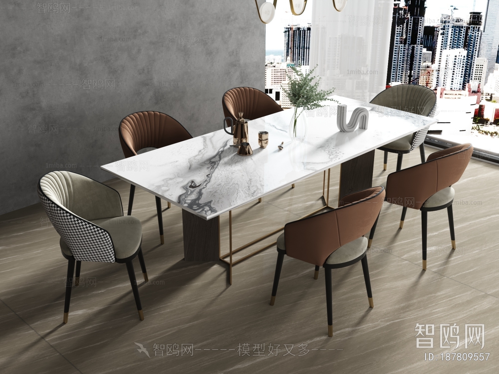 Modern Dining Table And Chairs