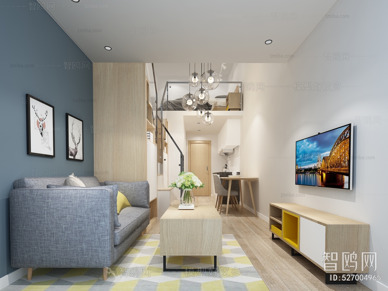 Nordic Style A Living Room