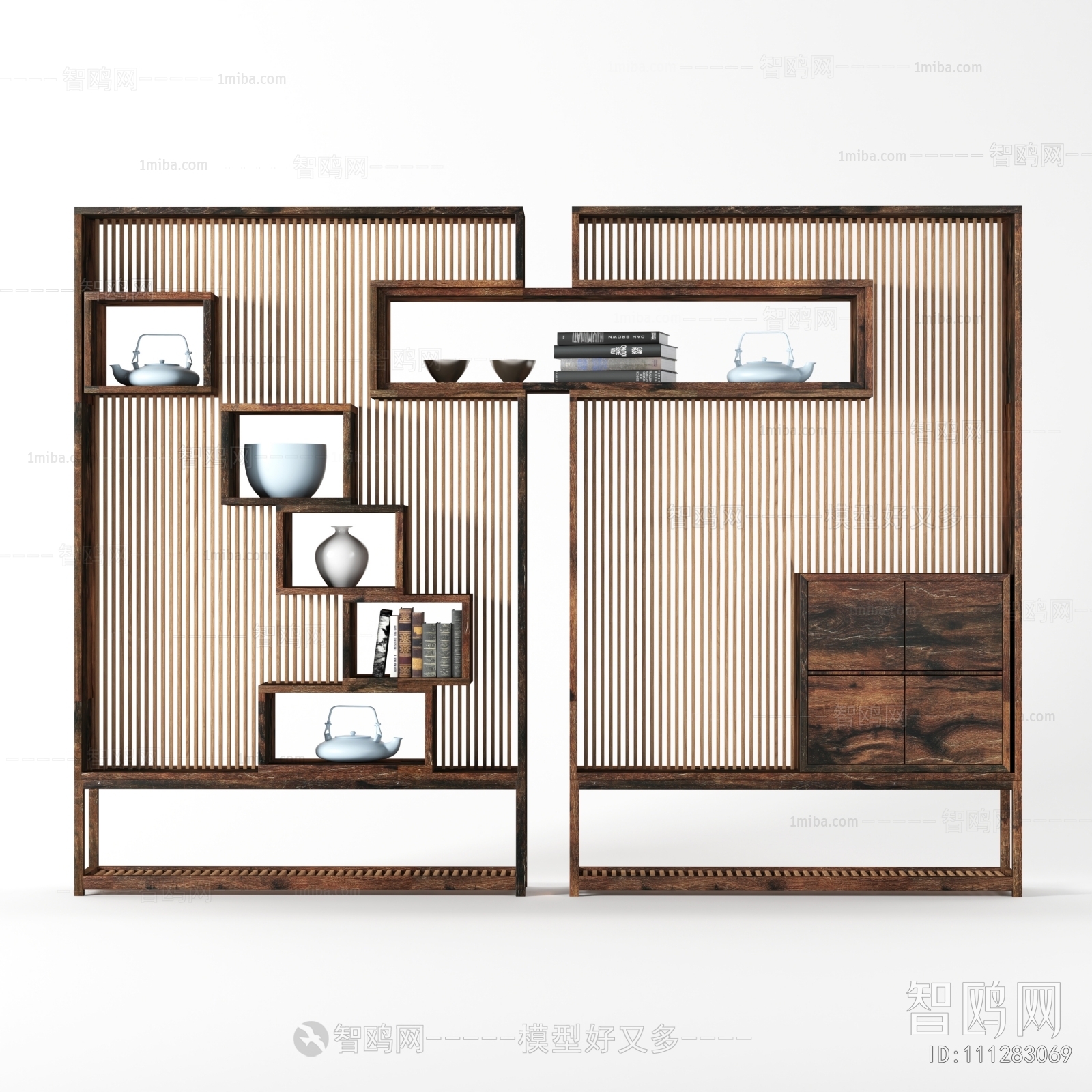 New Chinese Style Bookcase