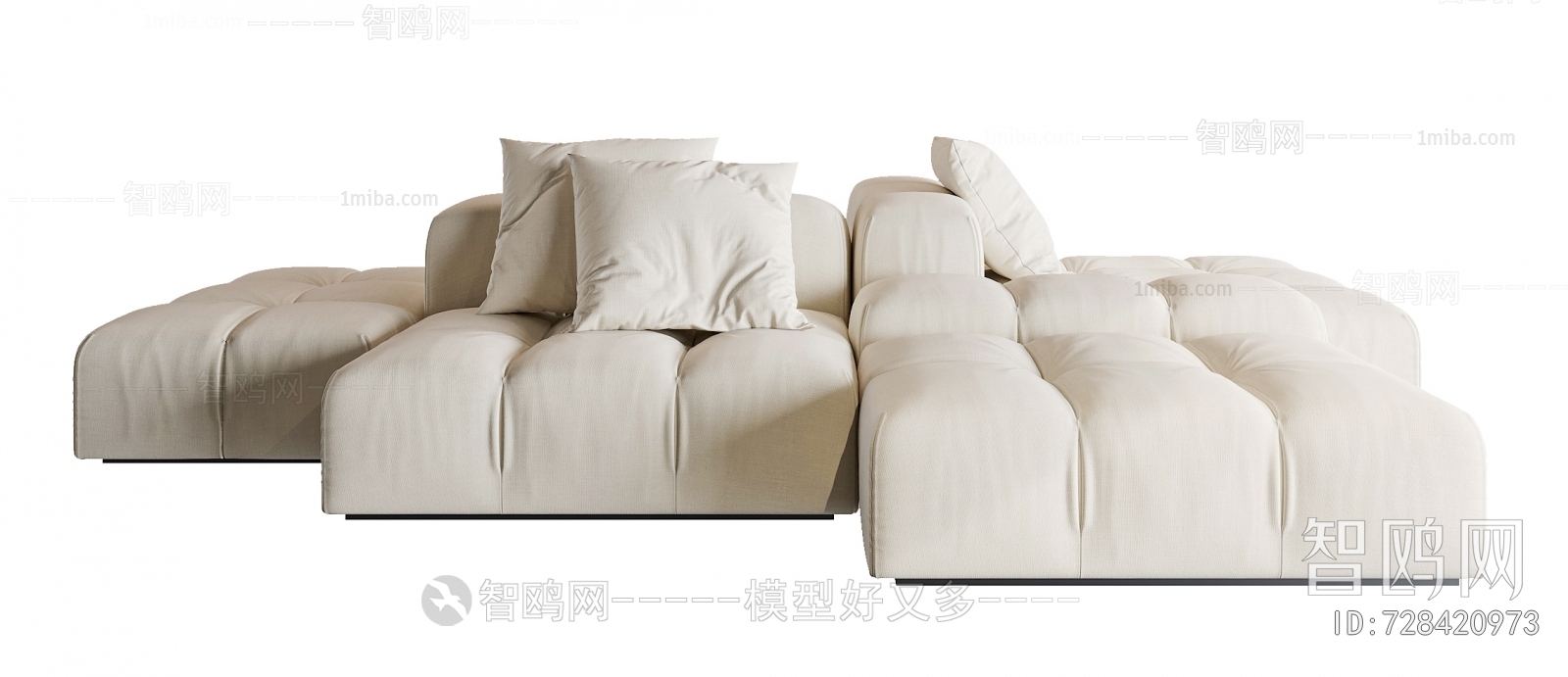 Modern Multi Person Sofa