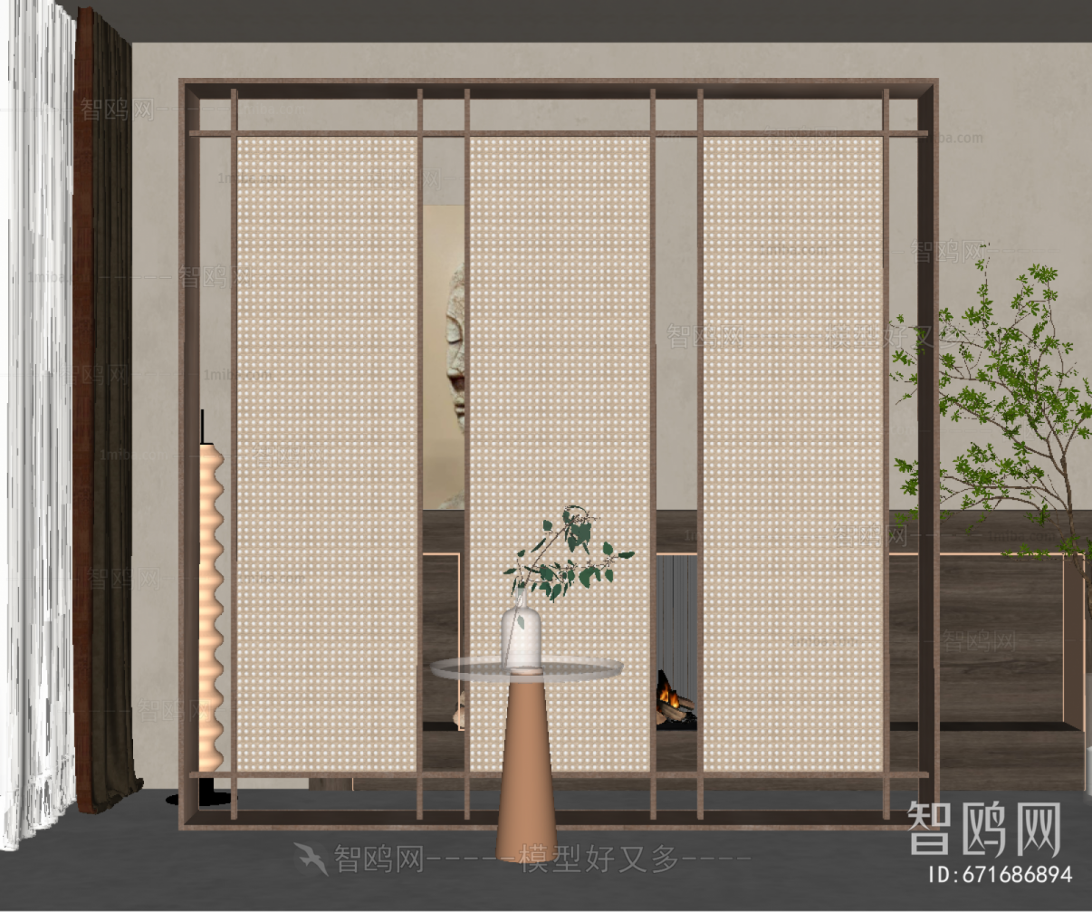 New Chinese Style Partition