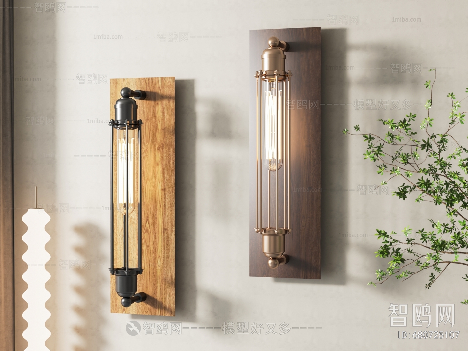 New Chinese Style Wall Lamp