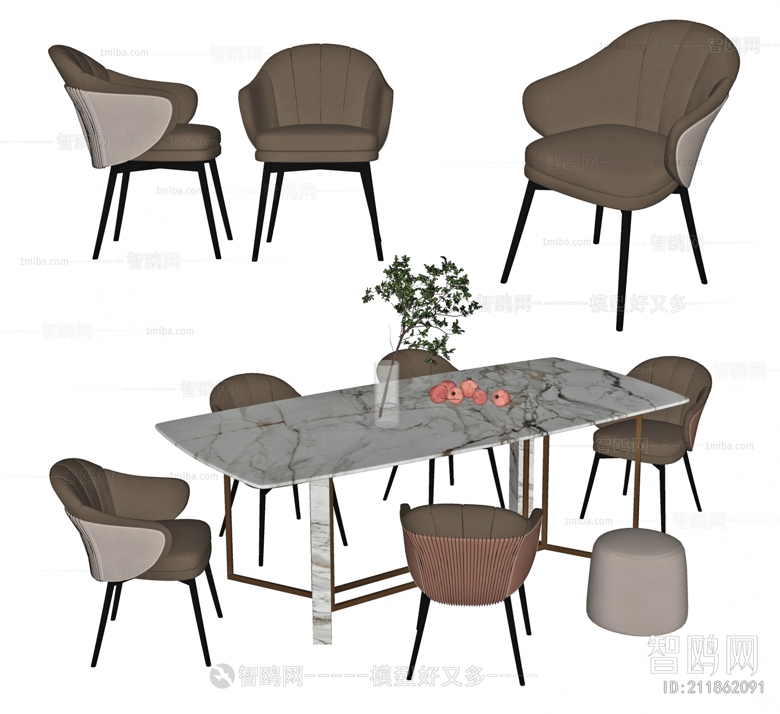 Modern Dining Table And Chairs