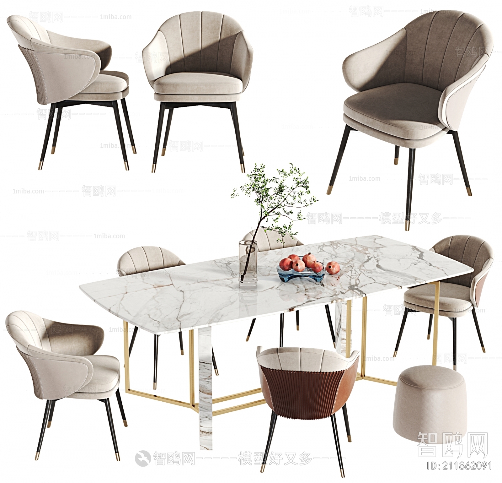 Modern Dining Table And Chairs