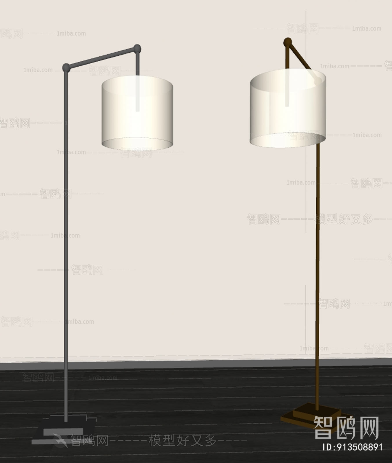 New Chinese Style Floor Lamp