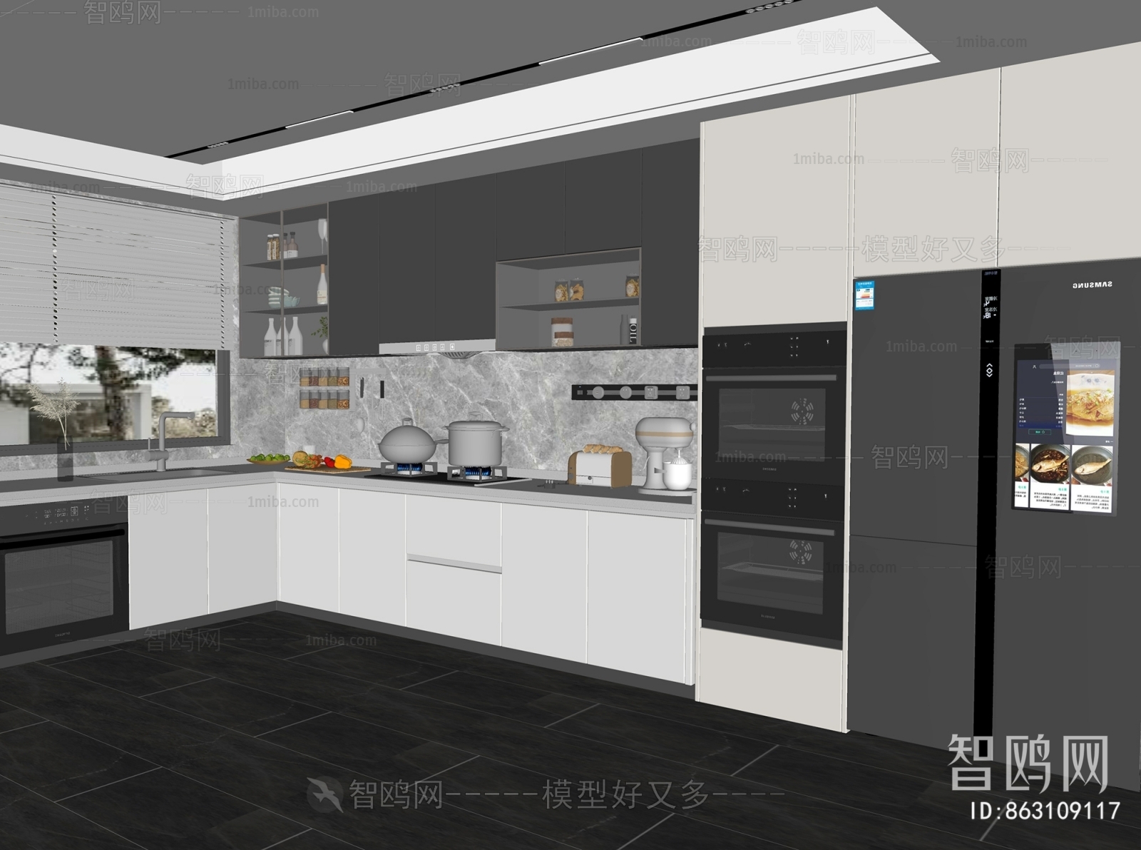 Modern The Kitchen