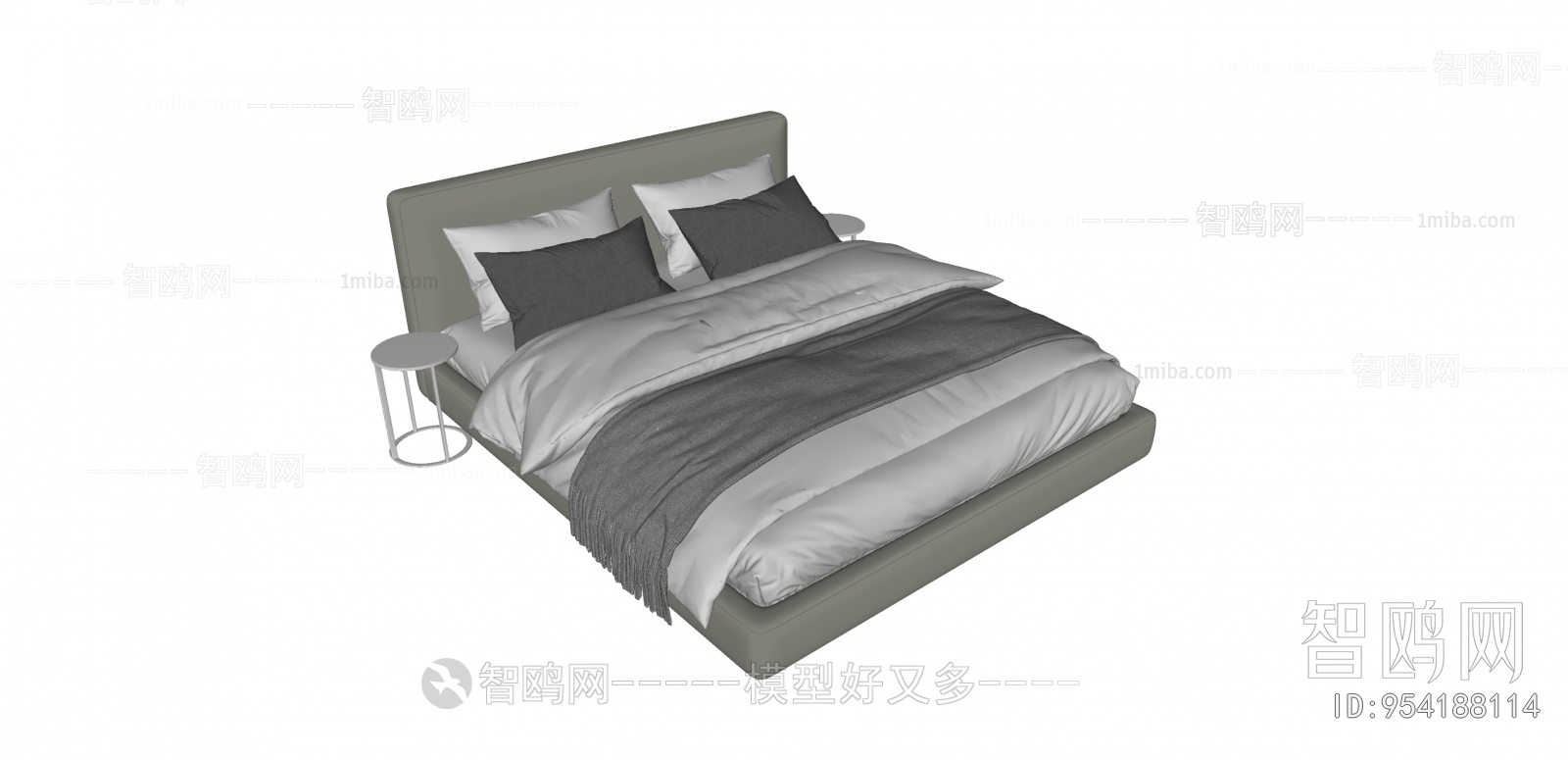 Modern Double Bed