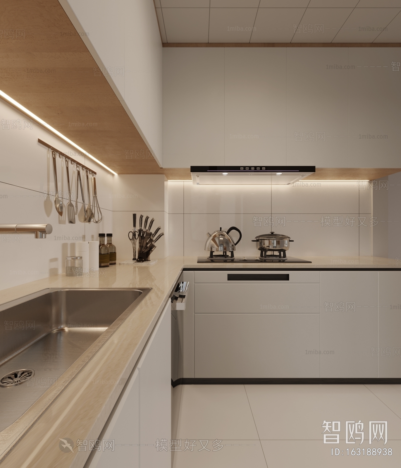 Modern The Kitchen