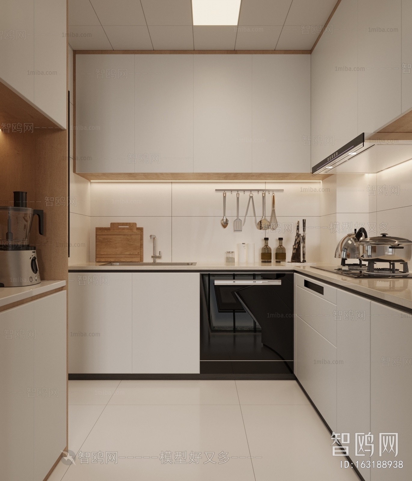 Modern The Kitchen