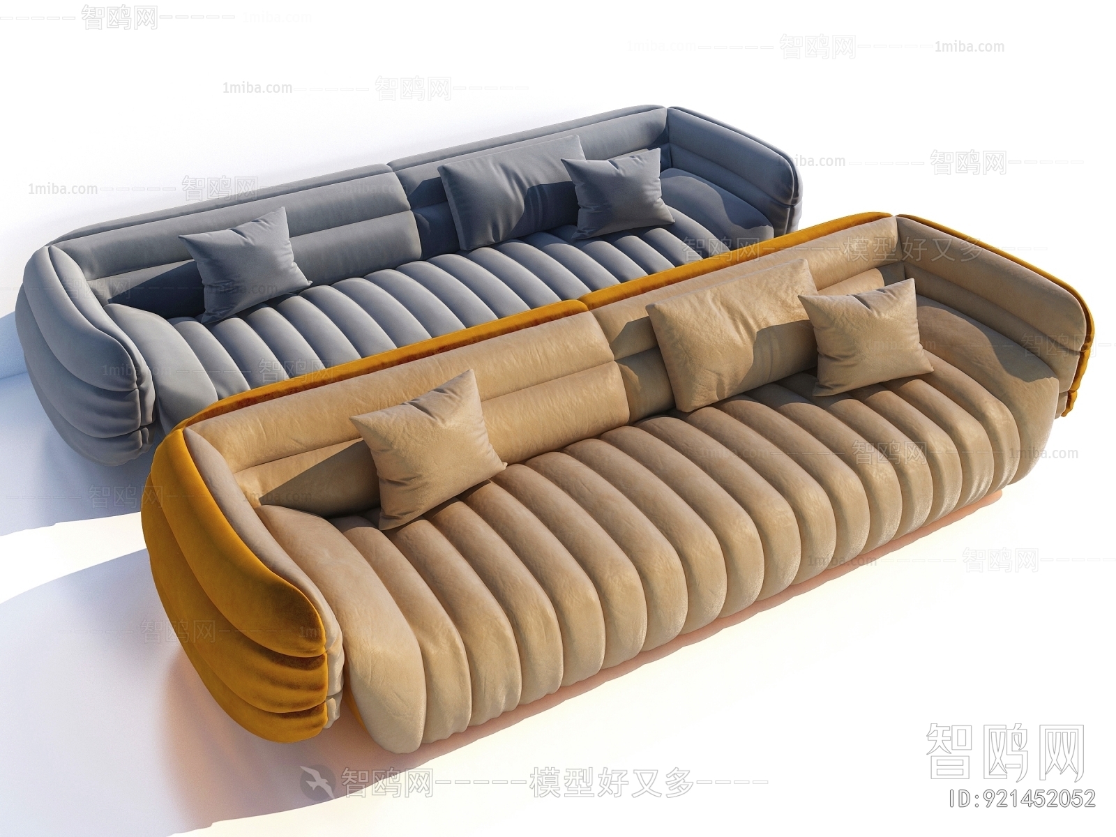 Modern Multi Person Sofa