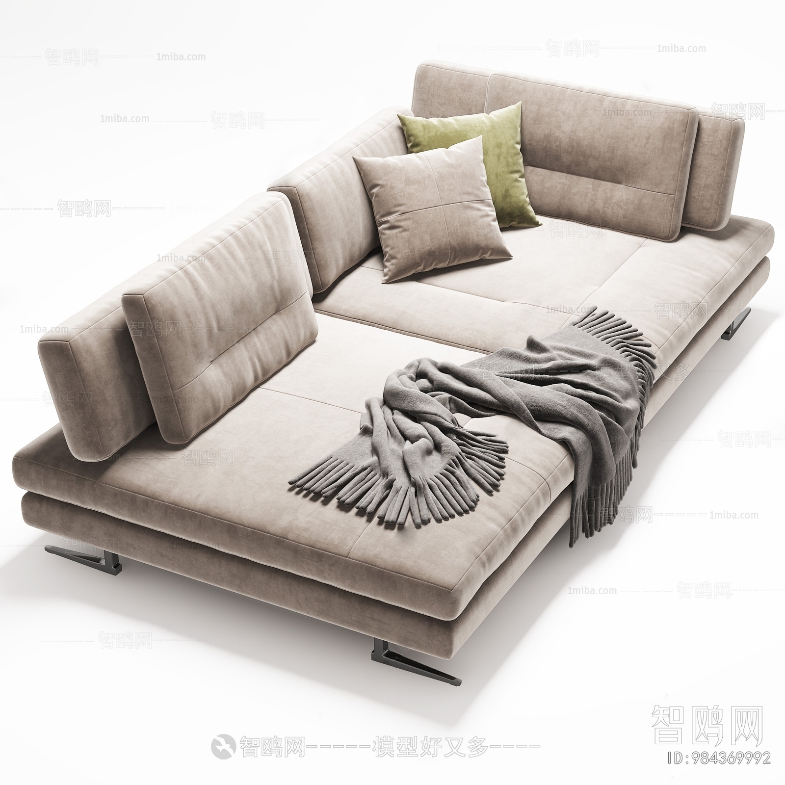 Modern Multi Person Sofa