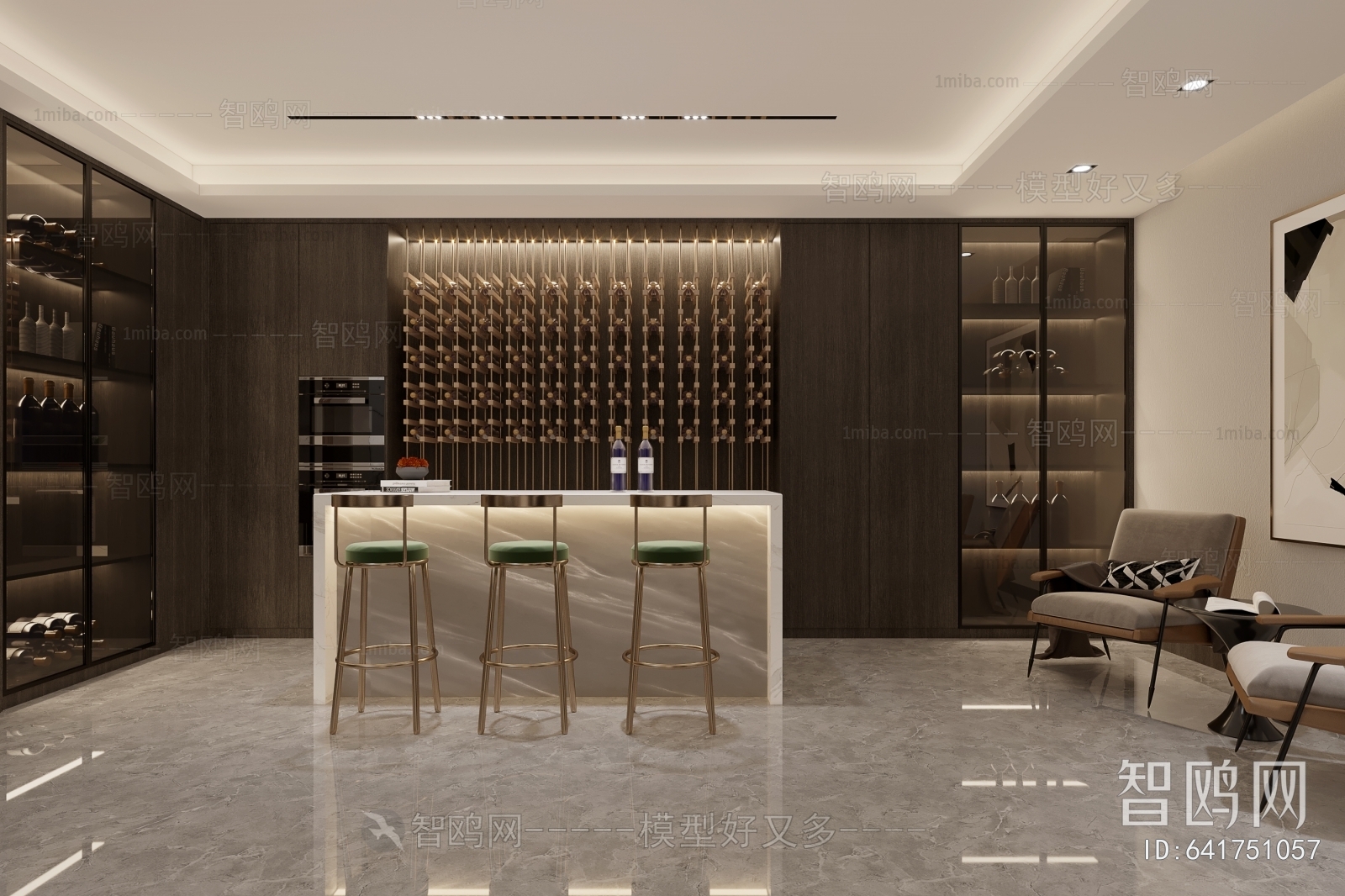 Modern Wine Cellar/Wine Tasting Room