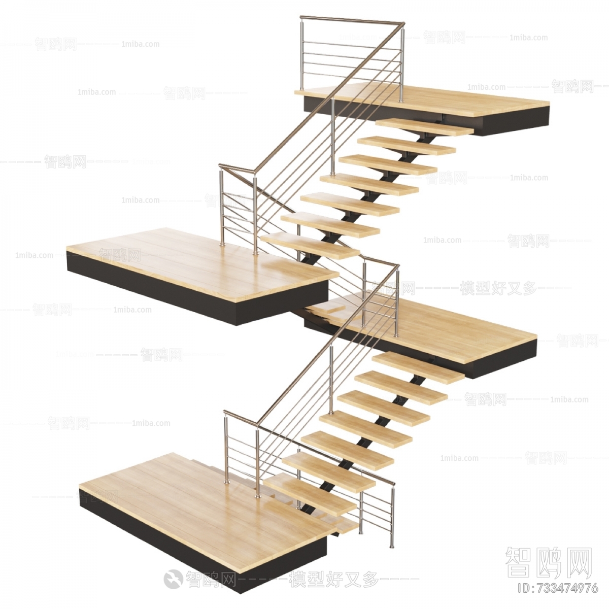 Modern Stair Balustrade/elevator