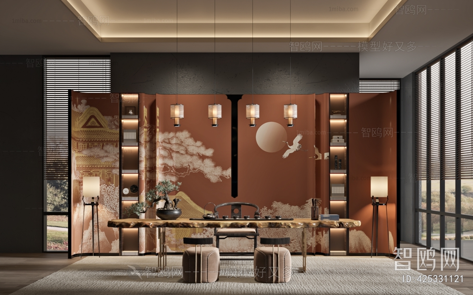 New Chinese Style Tea House