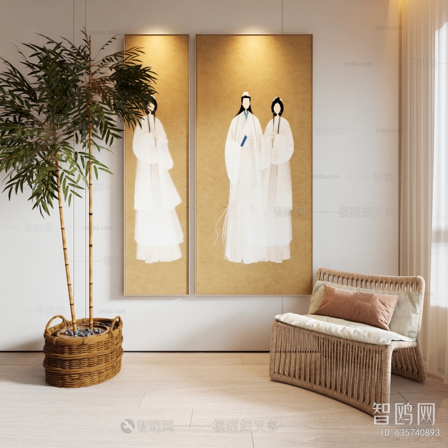 New Chinese Style Painting