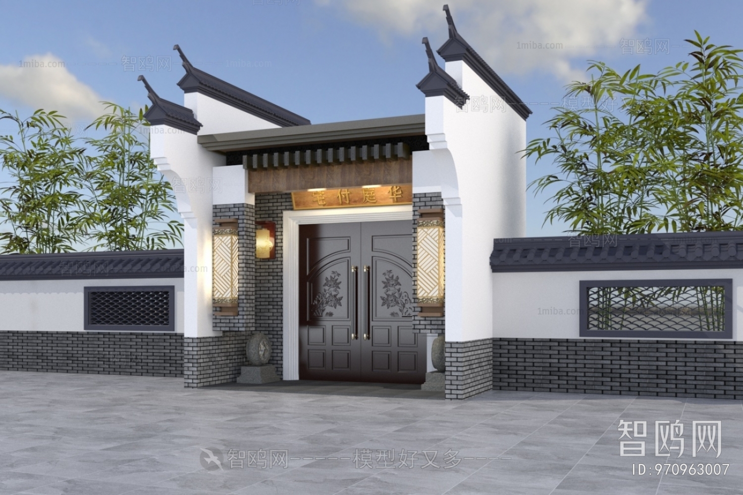 New Chinese Style Facade Element