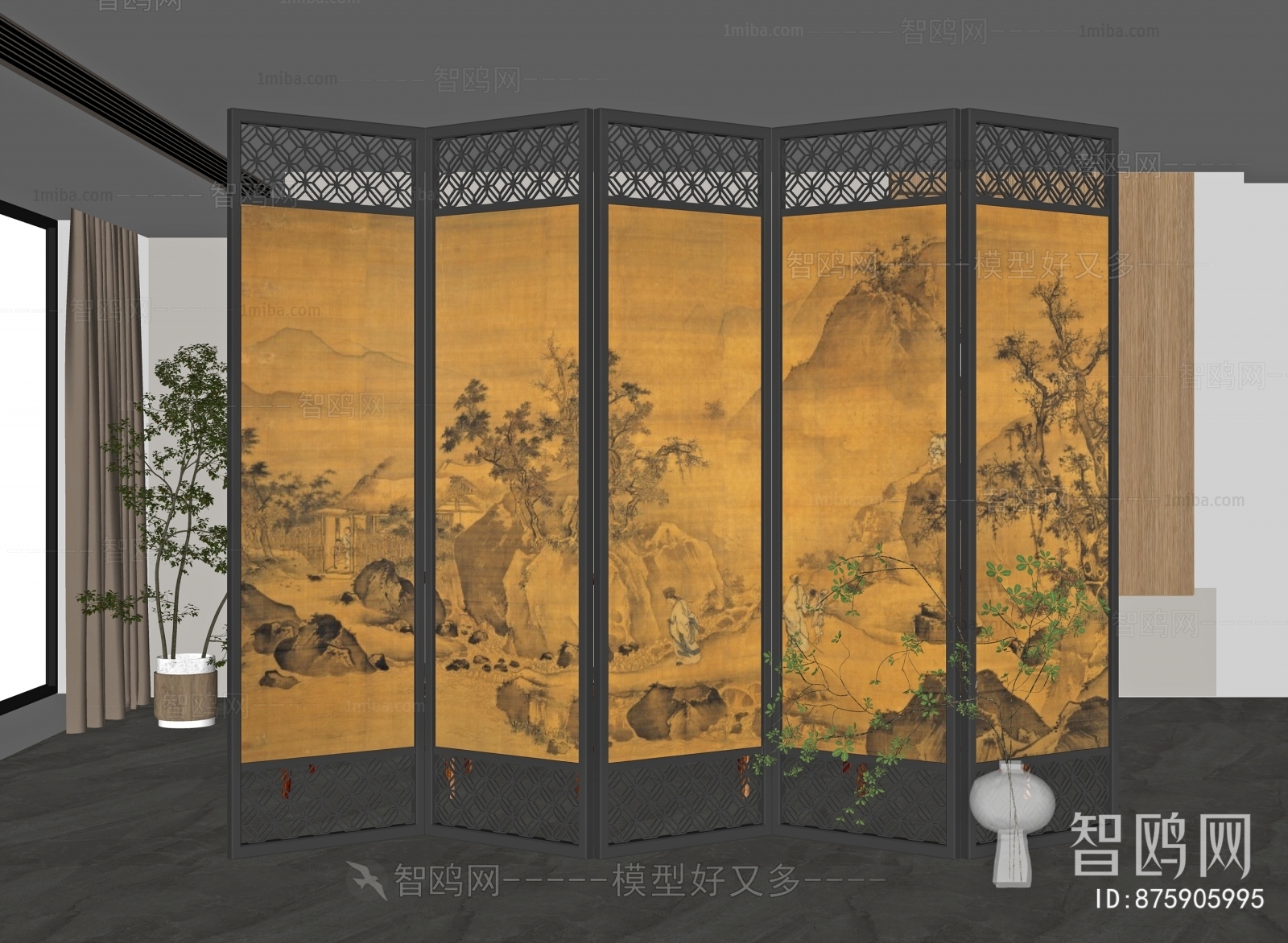 New Chinese Style Partition