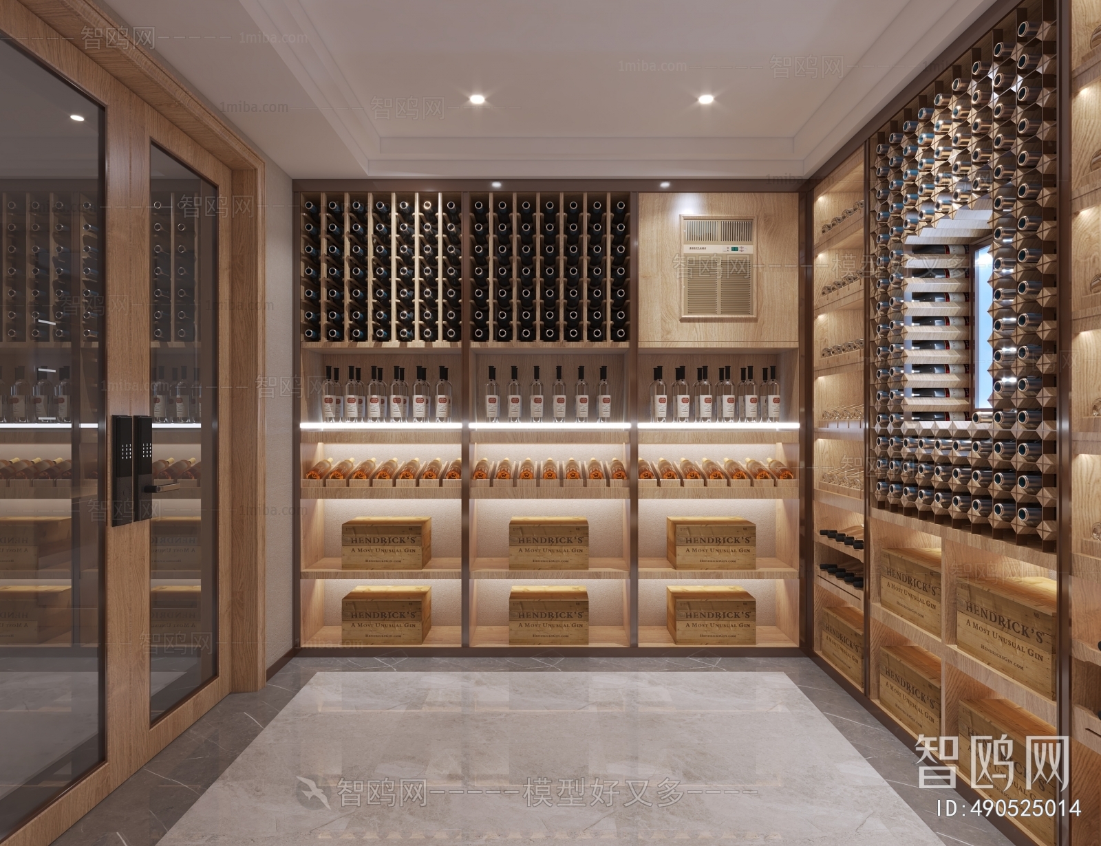 New Chinese Style Wine Cellar/Wine Tasting Room