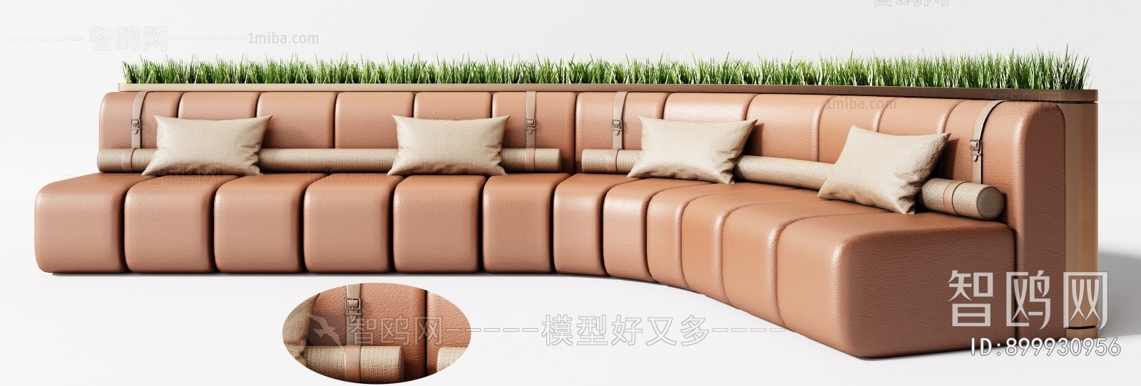 Modern Curved Sofa