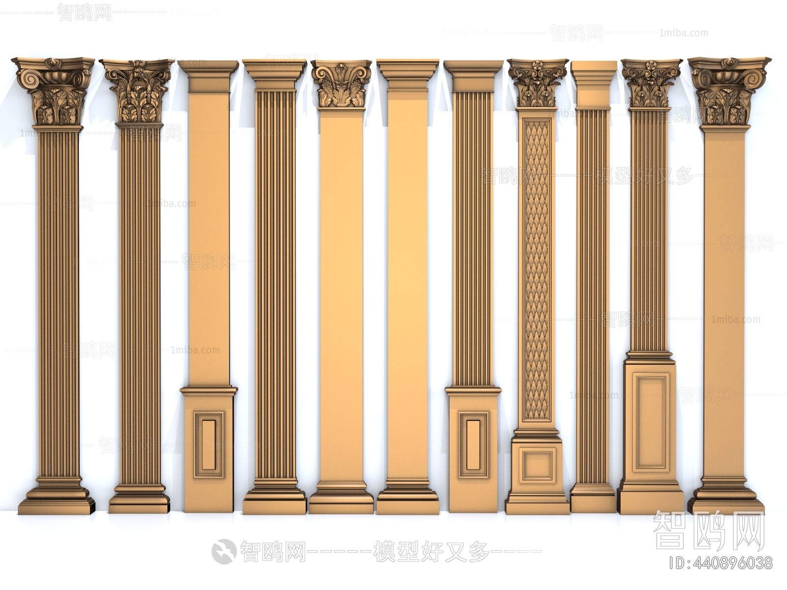 European Style Classical Style Roman Pillar