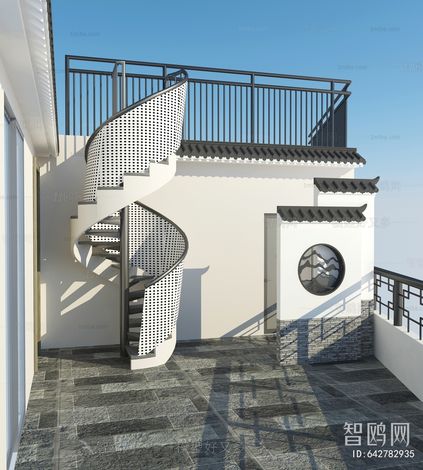 New Chinese Style Courtyard/landscape