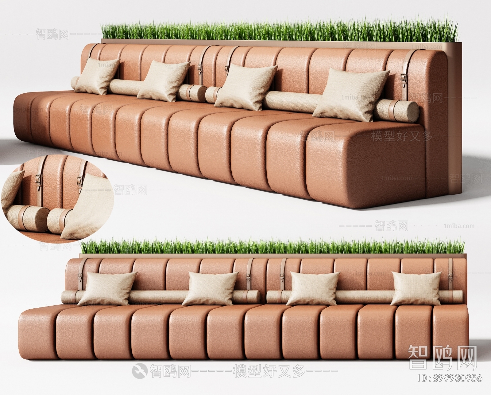 Modern Curved Sofa