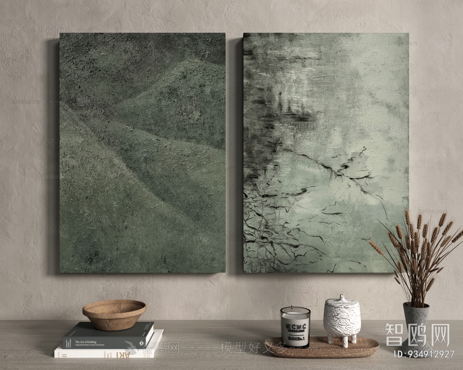 Wabi-sabi Style Painting