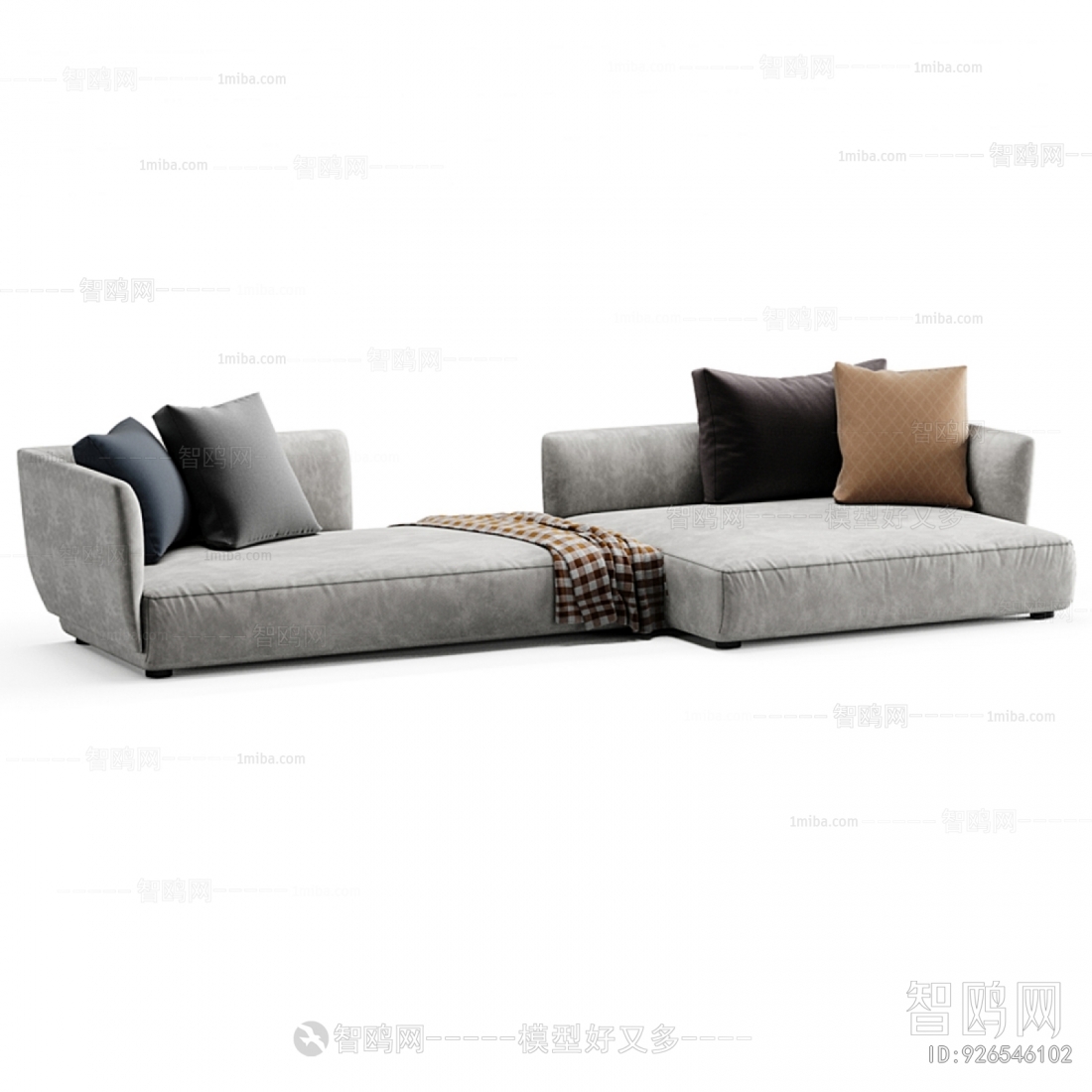 Modern Multi Person Sofa