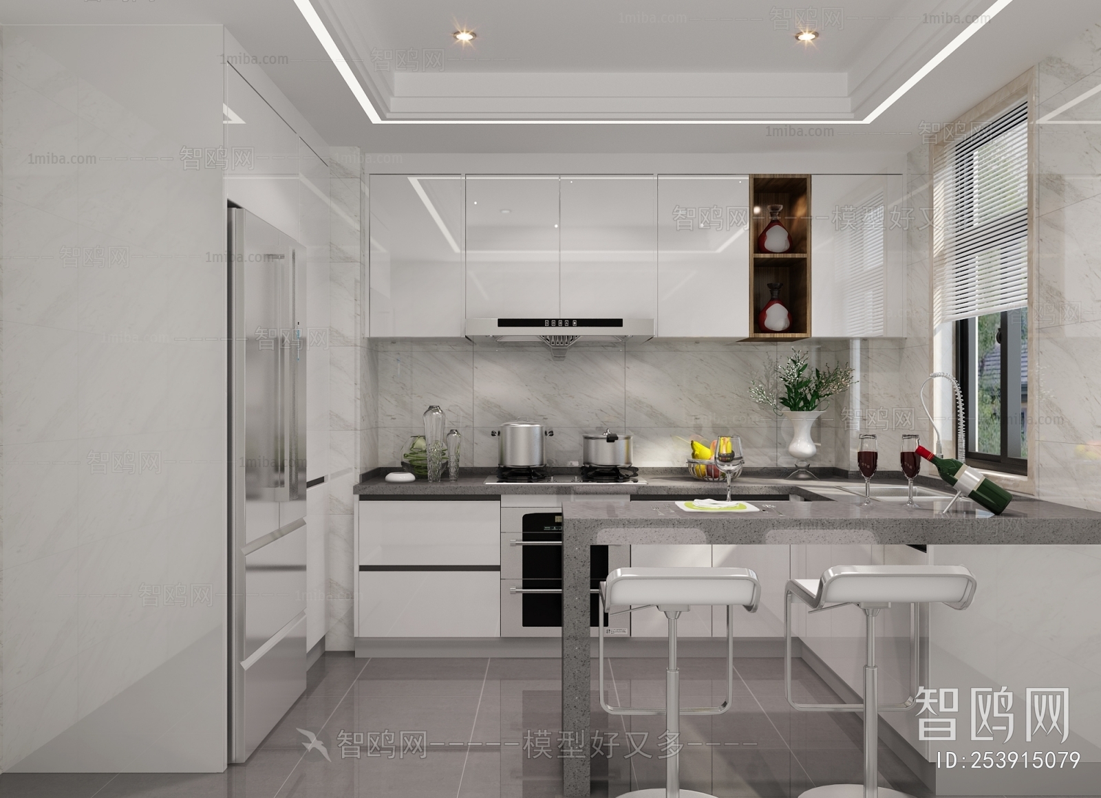 Modern The Kitchen