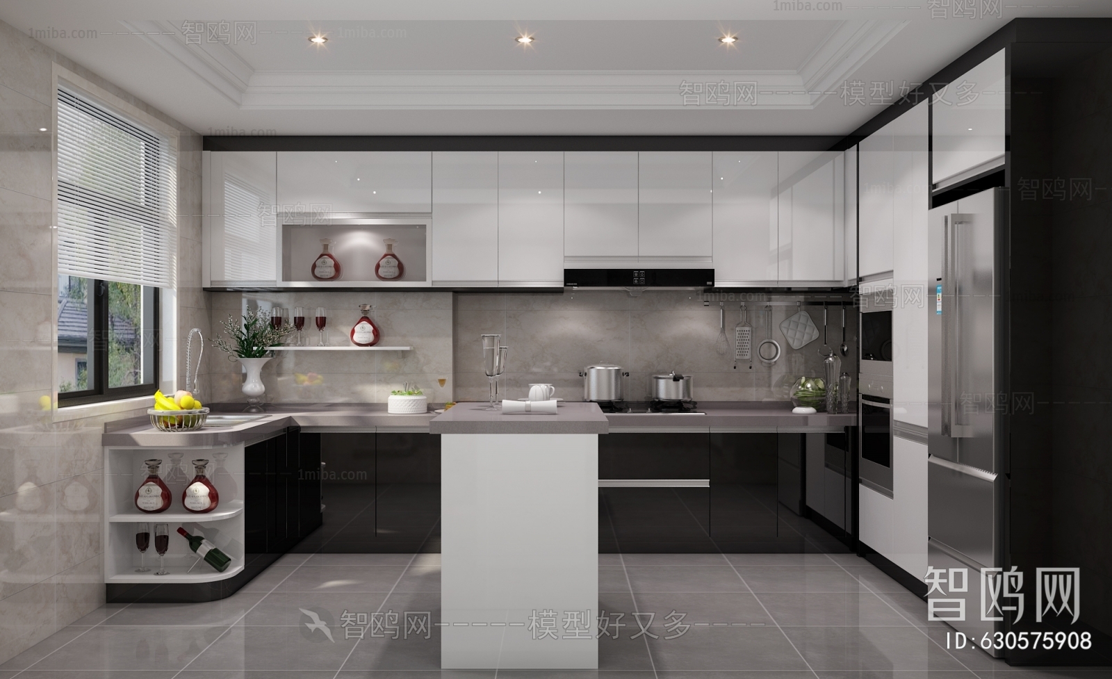 Modern The Kitchen