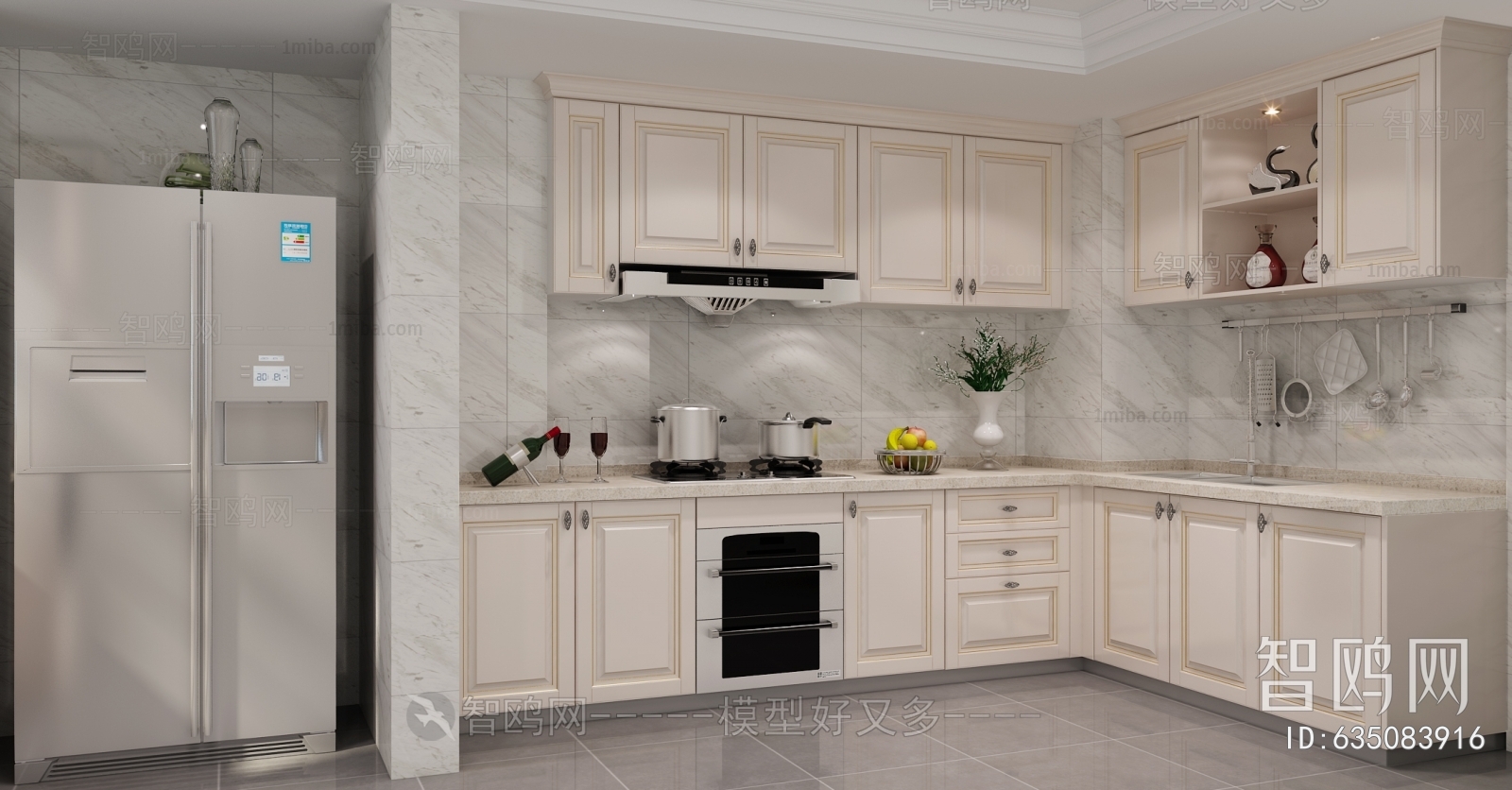 Simple European Style The Kitchen