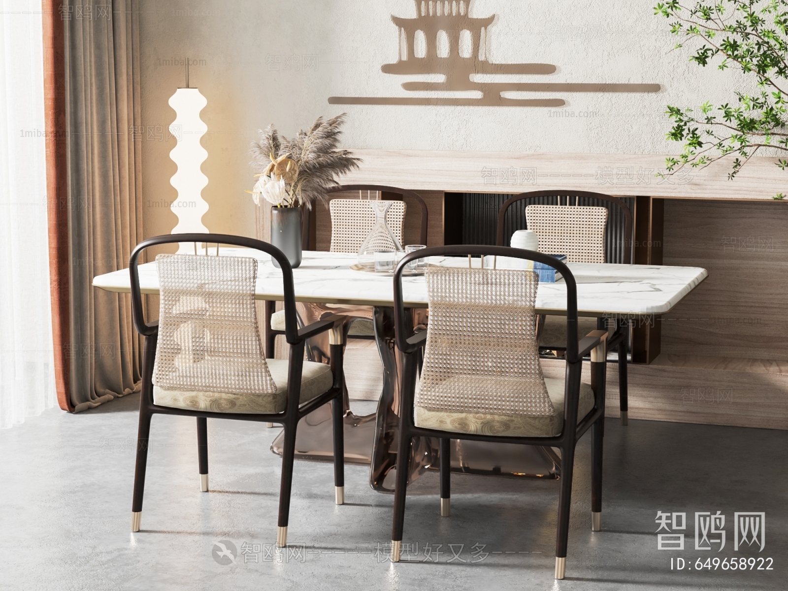 New Chinese Style Dining Table And Chairs