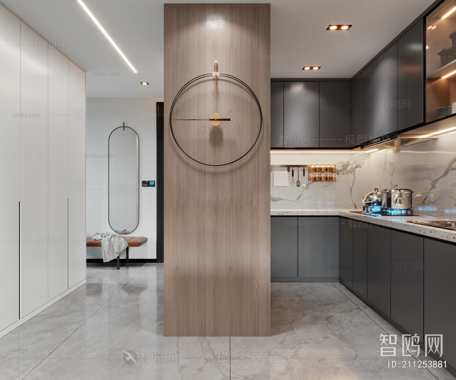 Modern The Kitchen